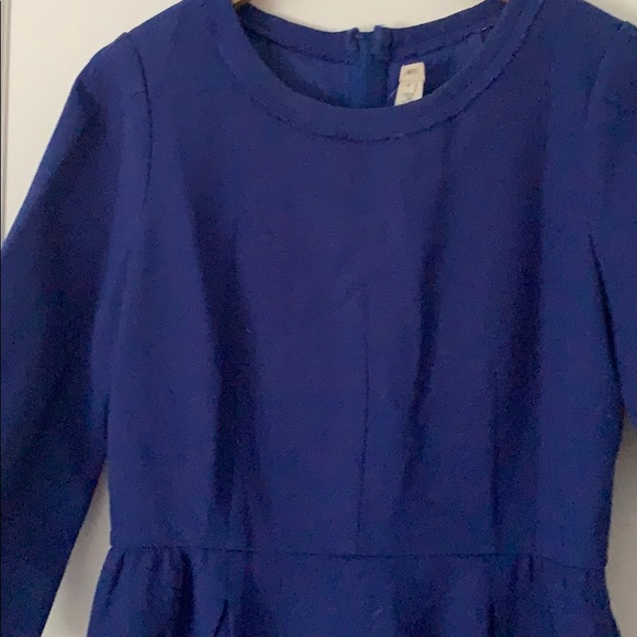 J crew royal blue shift dress - Picture 2 of 5